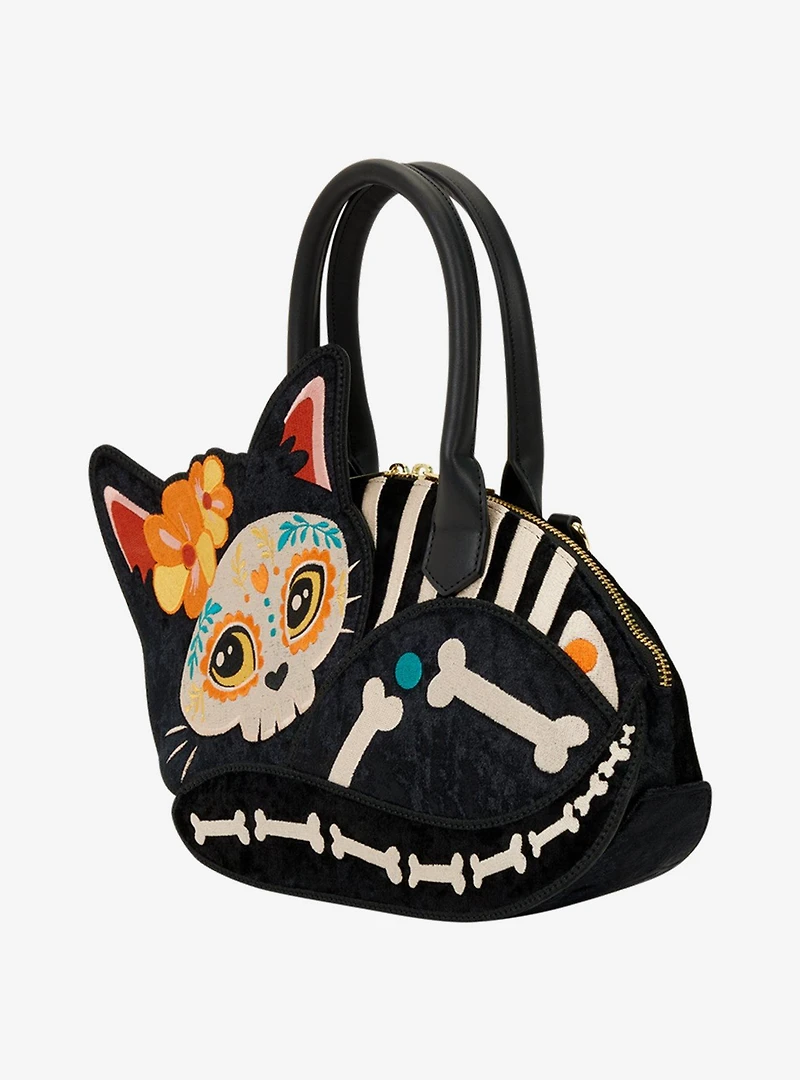 Loungefly Día de los Muertos Cat Alebrije Figural Crossbody Bag