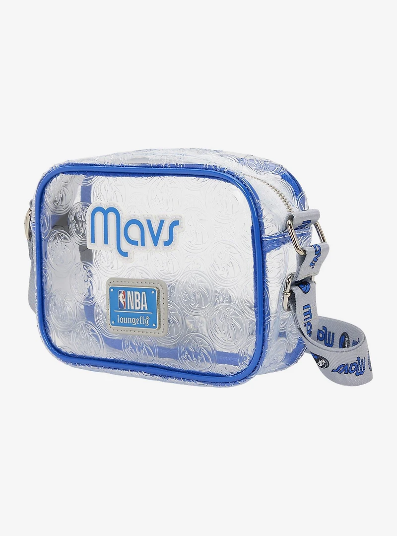 Loungefly NBA Dallas Mavericks Clear Crossbody Bag