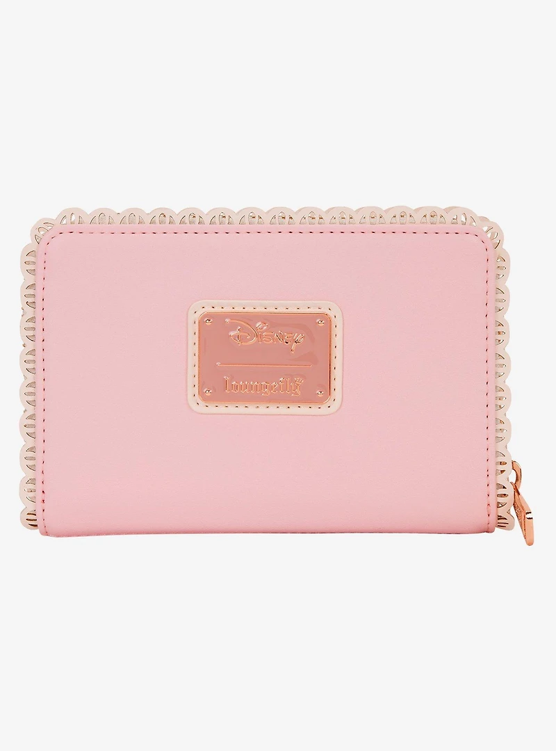 Loungefly Disney Princess Silhouettes Floral Lace Wallet