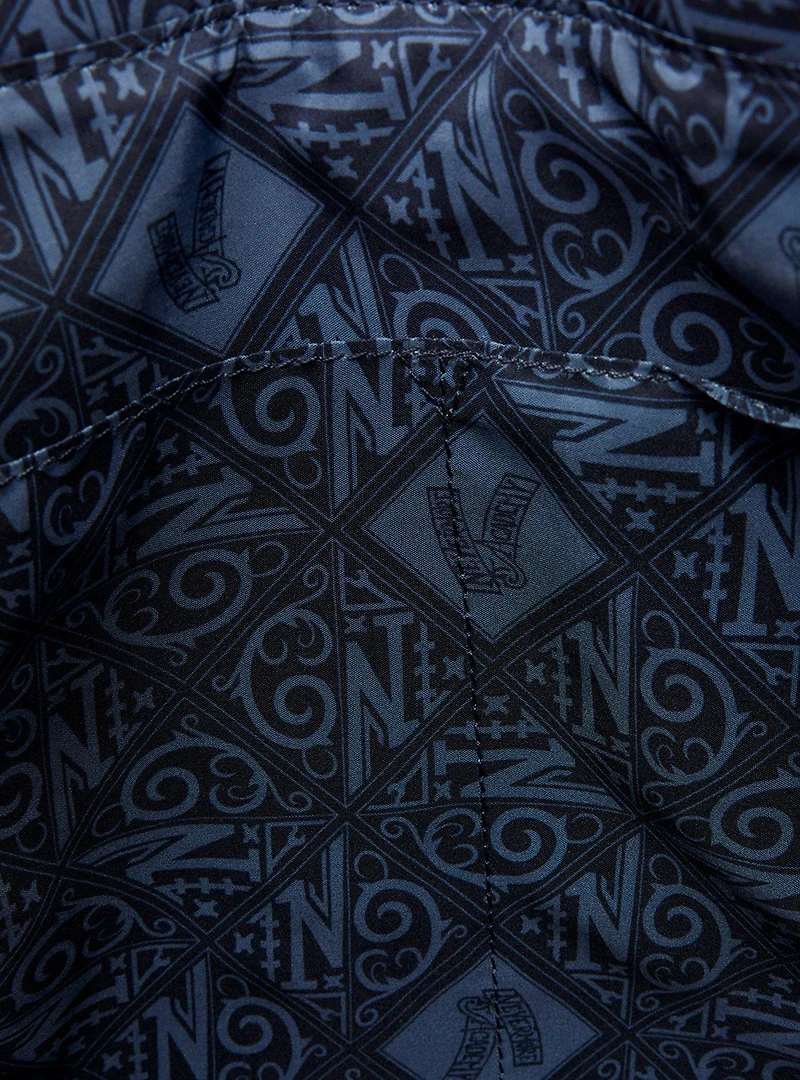 Loungefly Wednesday Black Roses Convertible Tote Bag
