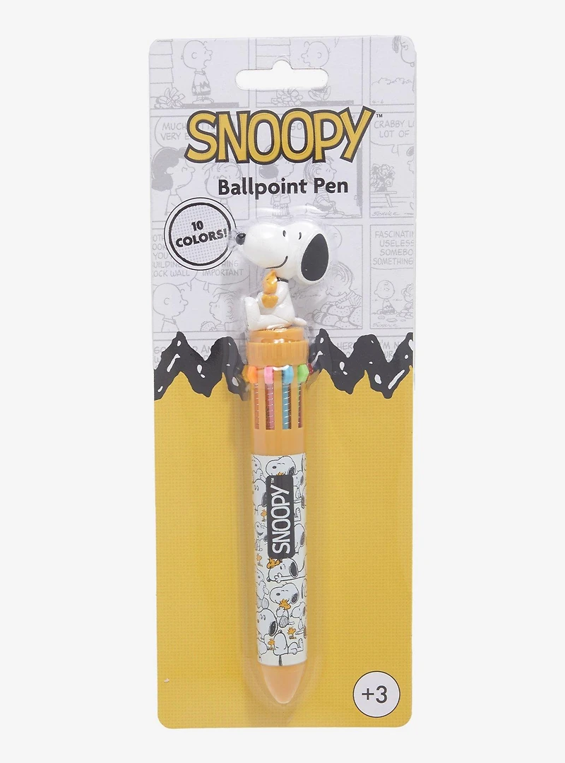 Peanuts Snoopy 10 Color Ballpoint Pen
