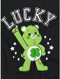 Care Bears Good Luck Bear Lucky Women's Crop Top Black