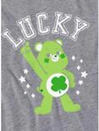 Care Bears Good Luck Bear Lucky Women's Crop Top Grey