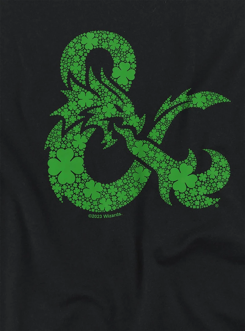 Dungeons & Dragons Shamrock Logo Women's Crop Top