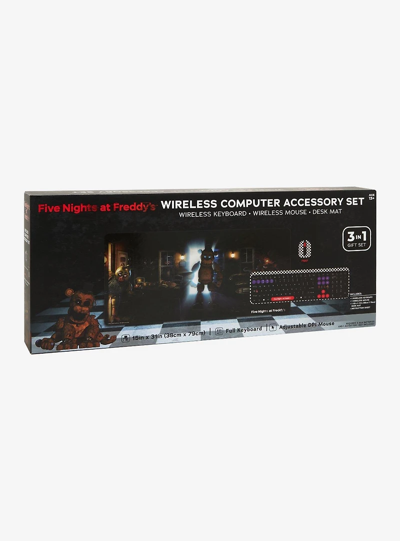 Five Nights at Freddy's Scenic Keyboard Set