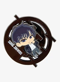 Solo Leveling Sung Jinwoo Spinning Enamel Pin