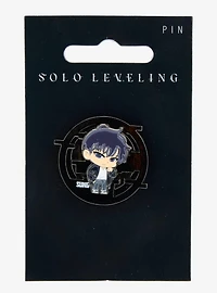 Solo Leveling Sung Jinwoo Spinning Enamel Pin