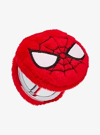 Marvel Spider-Man Plush Mask Compact Mirror - BoxLunch Exclusive