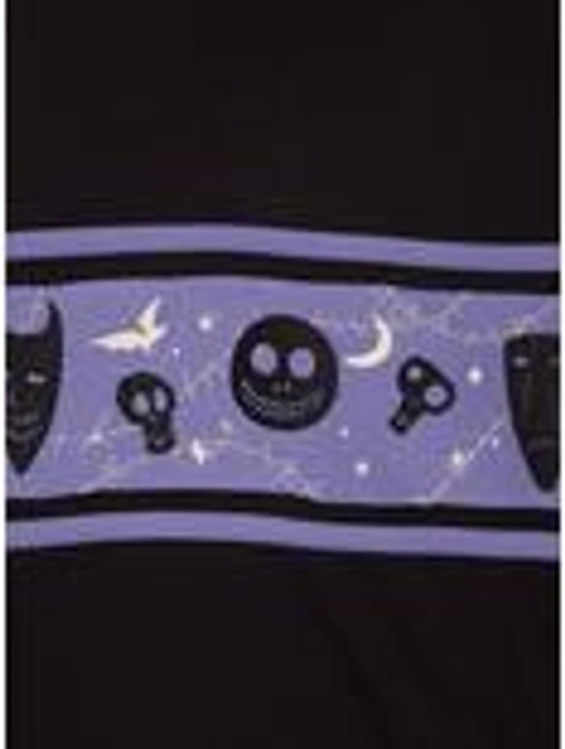 Disney The Nightmare Before Christmas Glow-in-the-Dark Women's Quarter Zip Crewneck — BoxLunch Exclusive