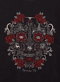 Disney Pixar Coco Embroidered Icons Sugar Skull Crewneck - BoxLunch Exclusive