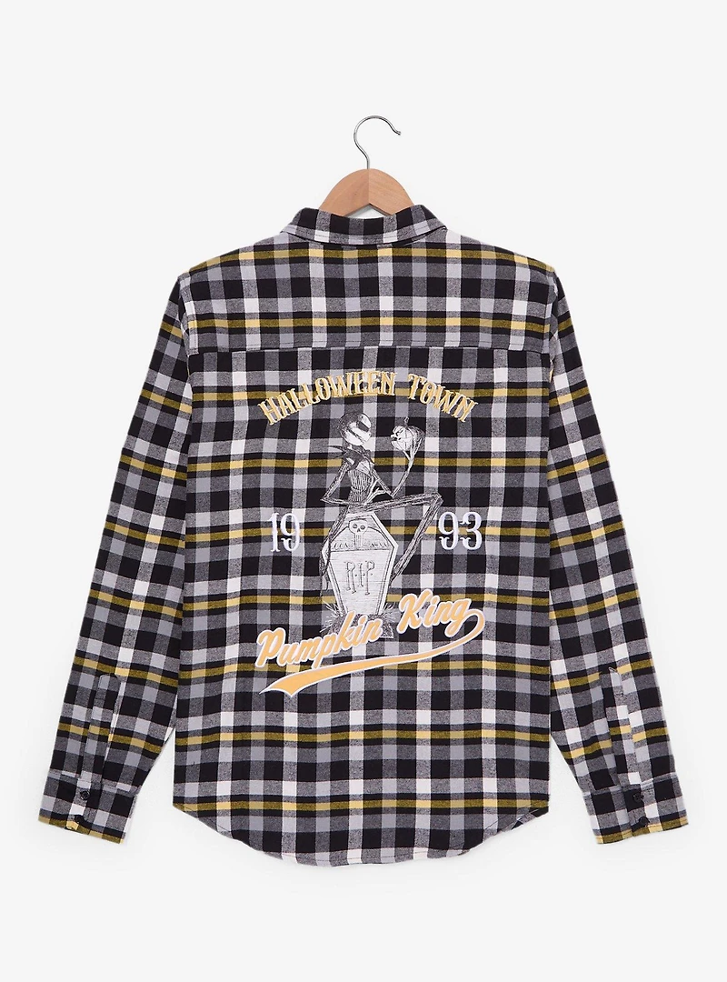 Disney The Nightmare Before Christmas Halloween Town Flannel — BoxLunch Exclusive