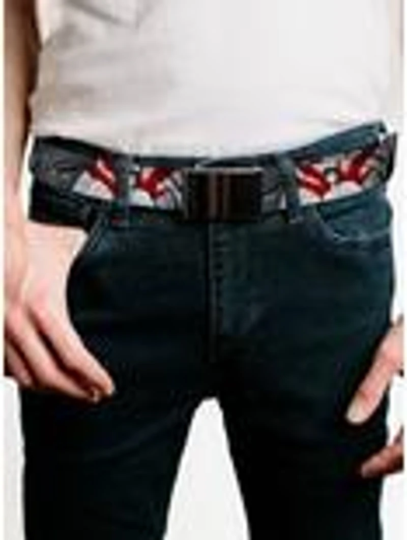 Solo Leveling Sung Jinwoo Anime Expo Pose Red Flip Web Belt