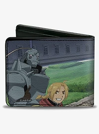Fullmetal Alchemist: Brotherhood Six Character Yard Scene Bifold Wallet