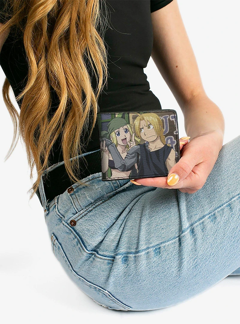 Fullmetal Alchemist: Brotherhood Edward & Winry Group Scene Bifold Wallet