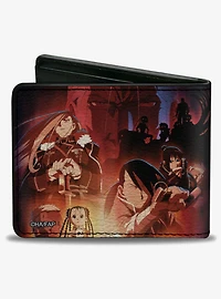 Fullmetal Alchemist: Brotherhood Characters Pose Collage Bifold Wallet