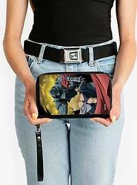 Fullmetal Alchemist: Brotherhood Elric Brothers Yellow Sky Pose Zip Around Wallet