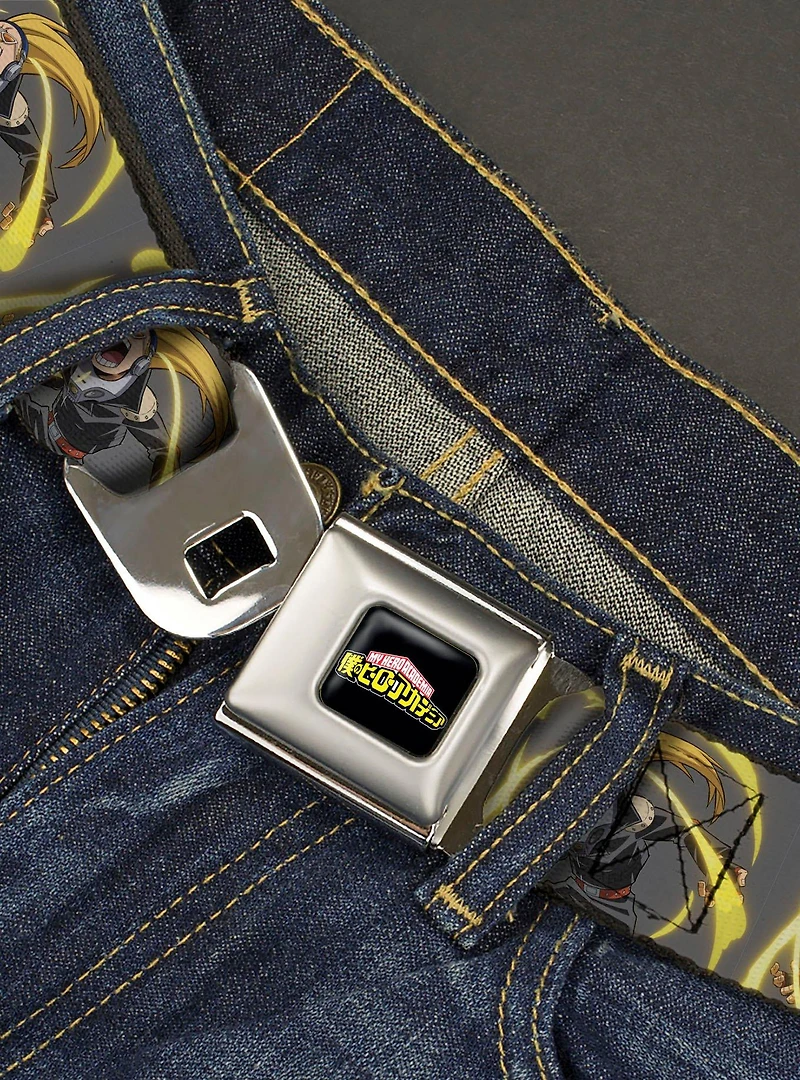 My Hero Academia Hizashi Yamada Present Mic Screaming Youth Seatbelt Buckle Belt