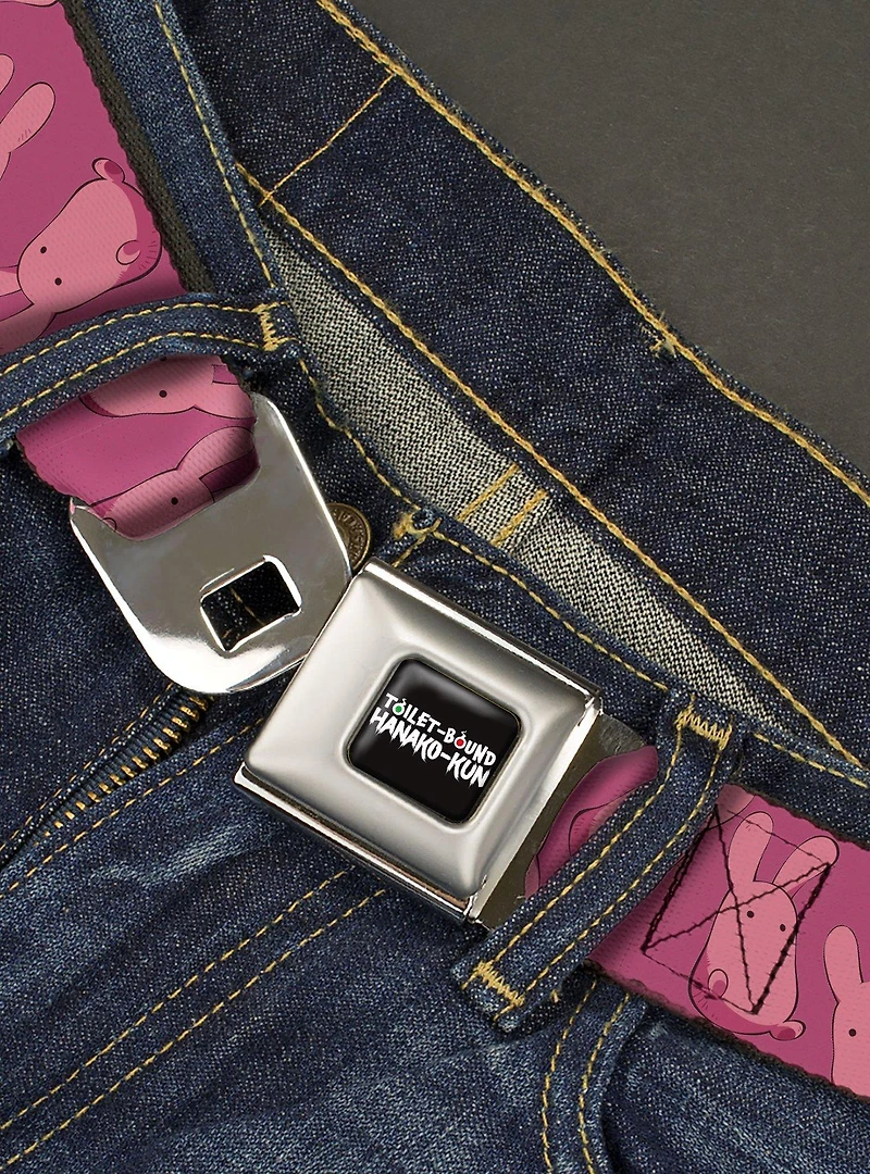 Toilet-Bound Hanako-Kun Mokke Flip Poses Seatbelt Buckle Belt