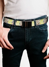 Dr. Stone Chibi Senku & Gen Faces Stars Yellows Flip Web Belt