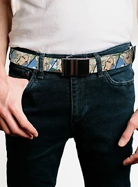 Dr. Stone Senku Ishigami Expression Blocks Blues Flip Web Belt