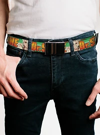 Dr. Stone Title Logo & Suika Face Close Up Flip Web Belt