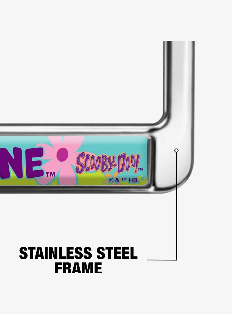 Scooby-Doo! My Other Ride Is The Mystery Machine Metal License Plate Frame