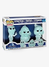 Funko Pop! Movies Casper Stretch, Fatso, and Stinkie Vinyl Figure Set