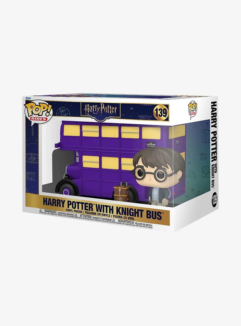 Funko Pop! Rides Harry Potter With Knight Bus Vinyl Figure