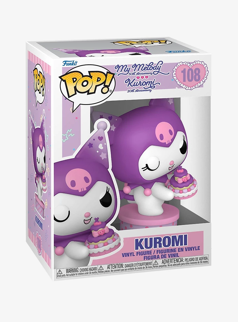 Funko Pop! Sanrio 20th Anniversary Kuromi Vinyl Figure