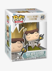 Funko Pop! Books Where The Wild Things Are Max with Scepter Vinyl Figure