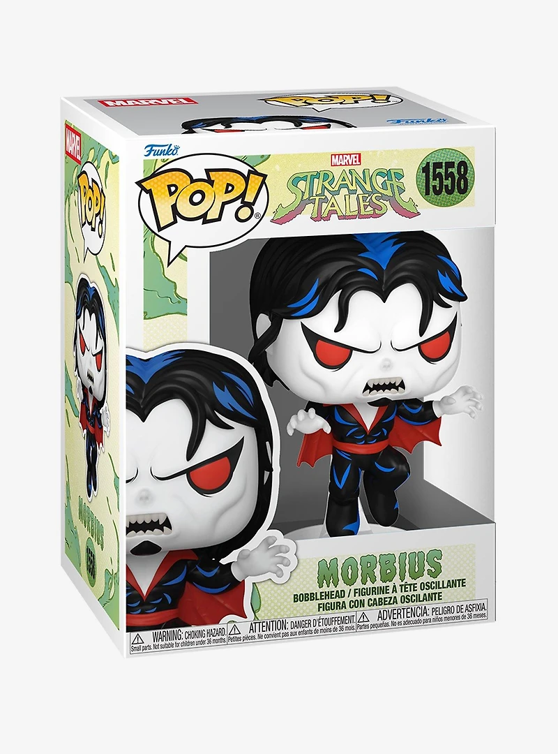 Funko Pop! Marvel Strange Tales Morbius Vinyl Bobblehead