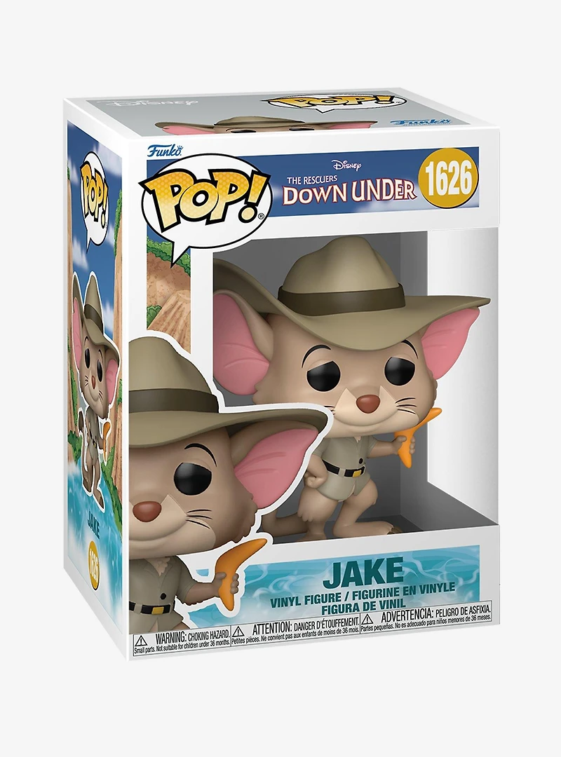 Funko Pop! Disney The Rescuers Down Under Jake Vinyl Figure