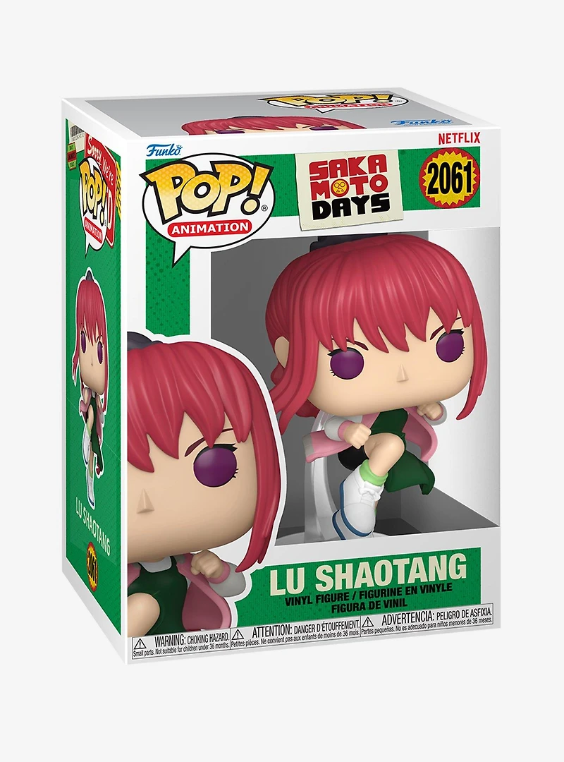Funko Pop! Animation Sakamoto Days Lu Shaotang Vinyl Figure