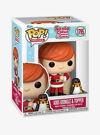 Funko Pop! Movies Santa Claus Is Comin' To Town Kris Kringle and Topper Vinyl Figure