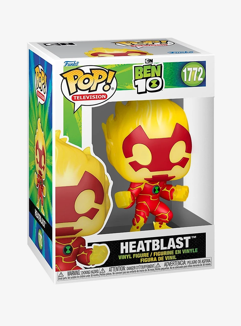 Funko Pop! Television Ben 10 Heatblast Vinyl Figure