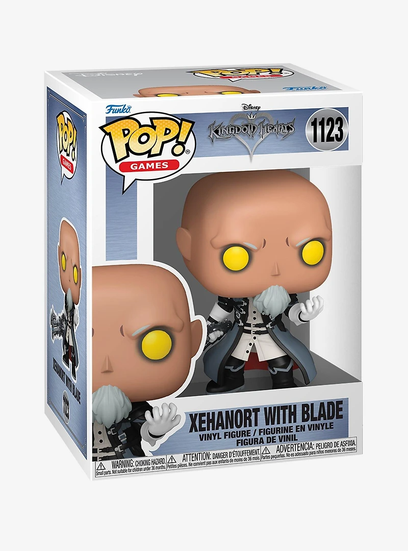 Funko Pop! Games Disney Kingdom Hearts Xehanort with Blade Vinyl Figure