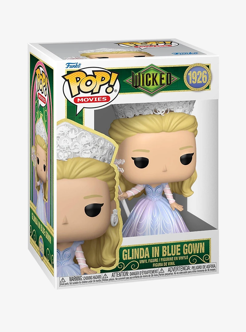Funko Pop! Movies Wicked: For Good Glinda in Blue Gown Vinyl Figure