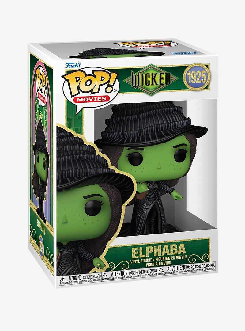 Funko Pop! Movies Wicked: For Good Elphaba Vinyl Figure