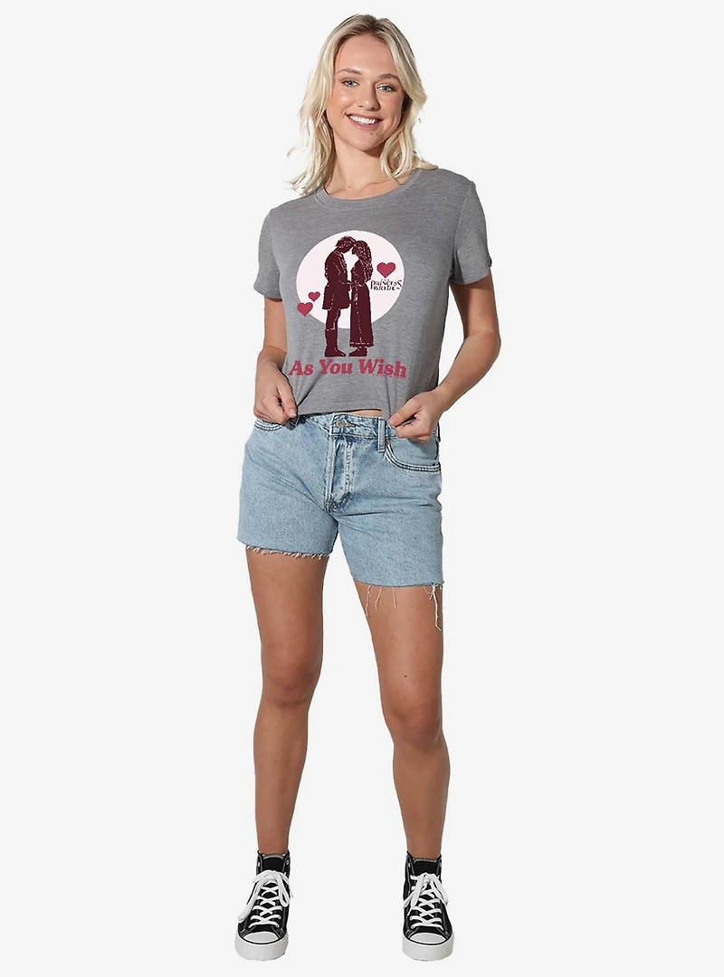 The Princess Bride As You Wish Women's Crop Top T-Shirt