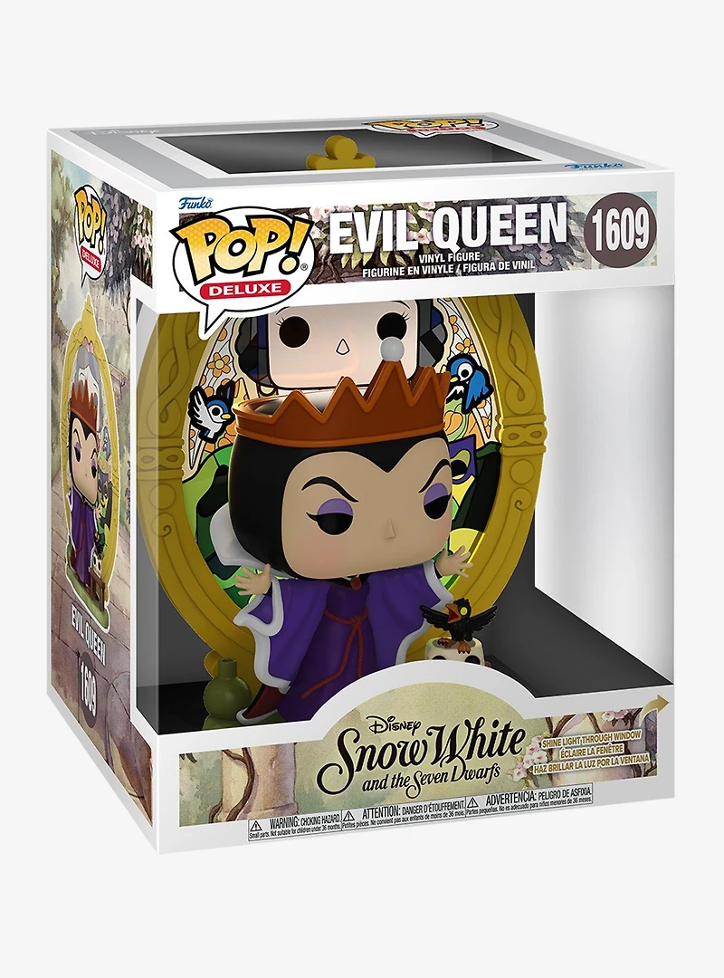 Funko Pop! Deluxe Disney Snow White And The Seven Dwarfs Evil Queen Vinyl Figure