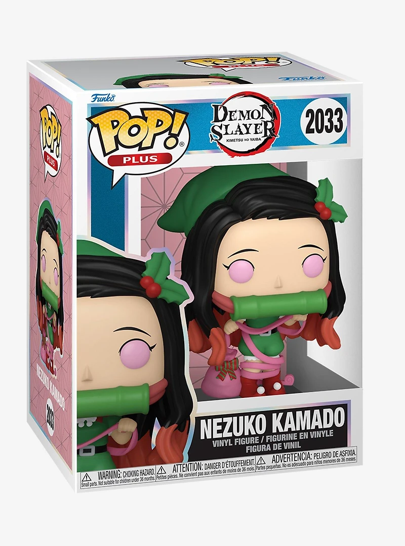 Funko Pop! Plus Demon Slayer: Kimetsu No Yaiba Nezuko Kamado Vinyl Figure