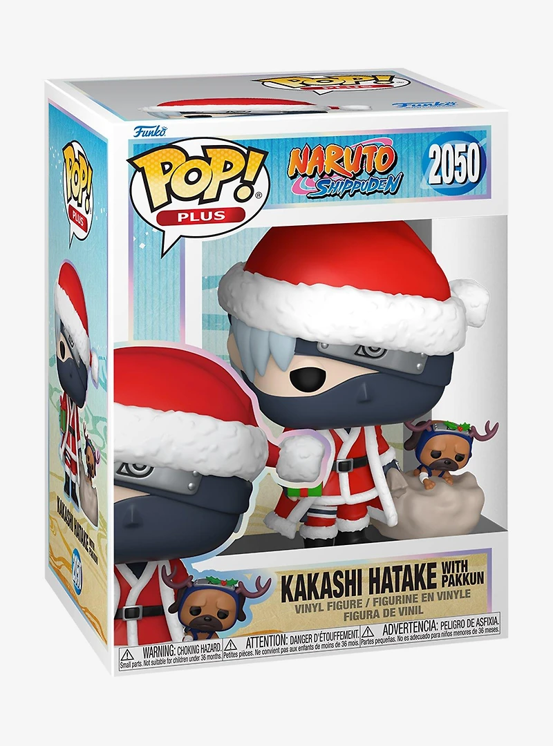 Funko Pop! Naruto Shippuden Kakashi Hatake With Pakkun Vinyl Figure