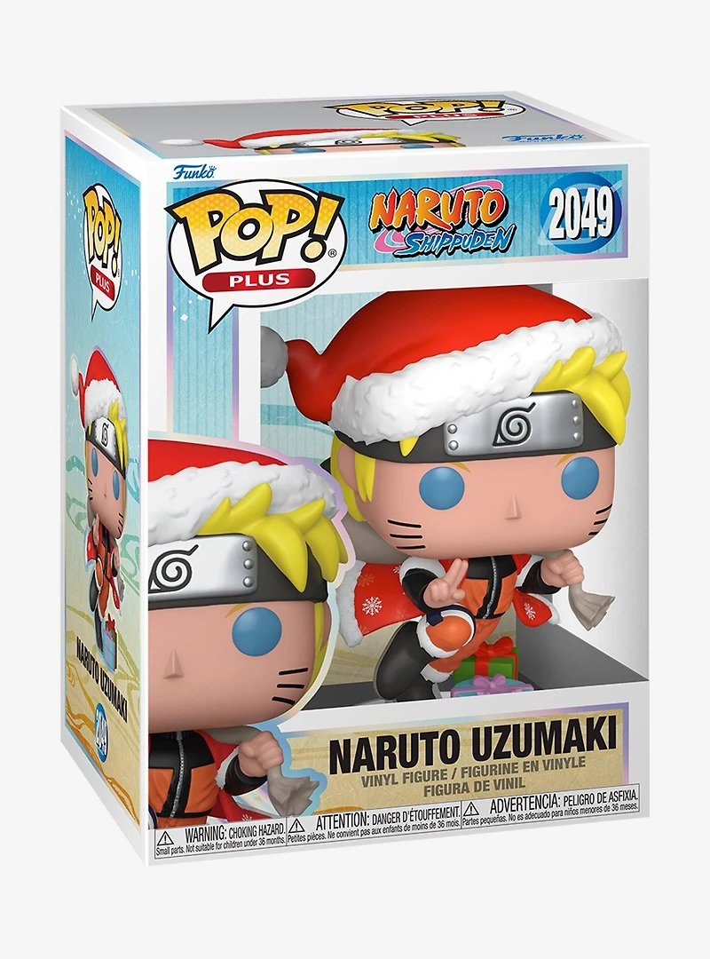 Funko Pop! Plus Naruto Shippuden Naruto Uzumaki Holiday Vinyl Figure