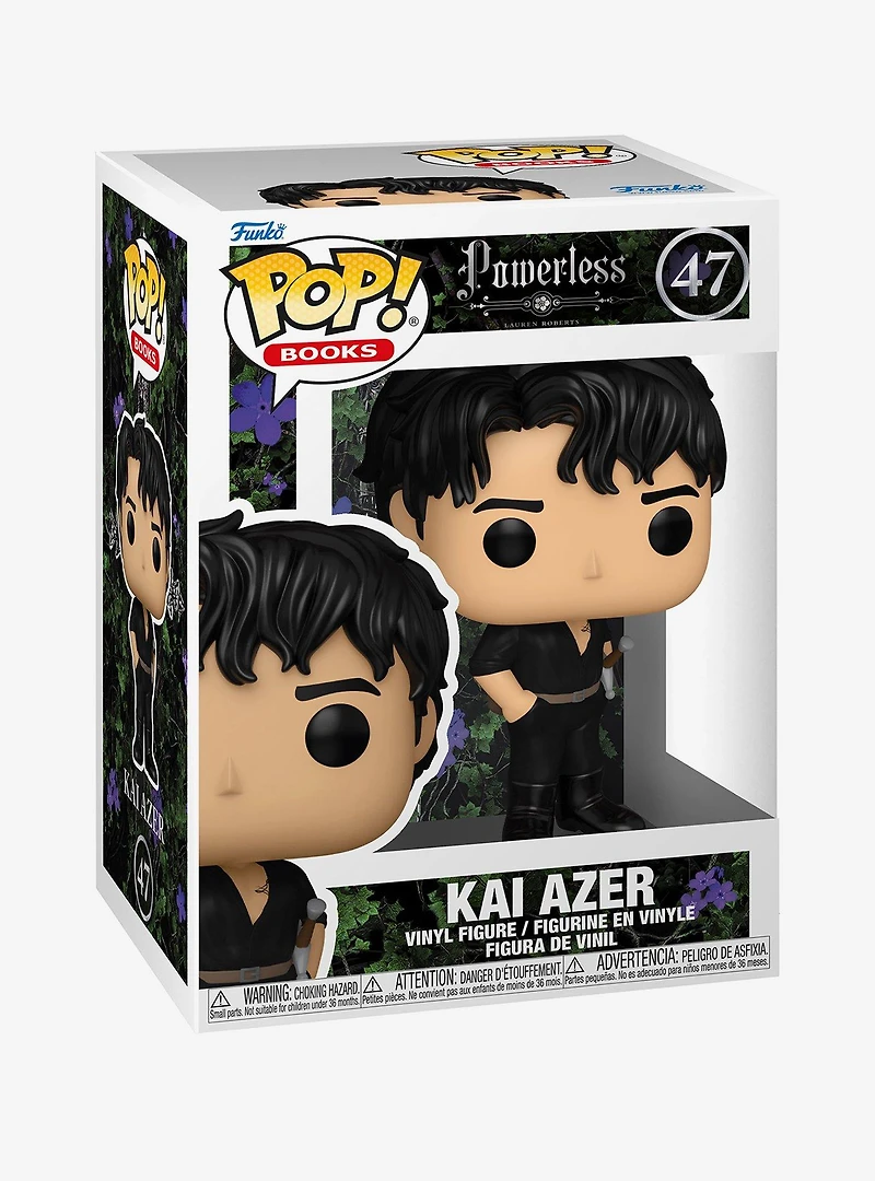 Funko Pop! Books Powerless Kai Azer Vinyl Figure