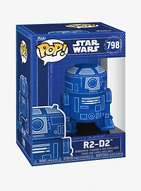 Funko Pop! Star Wars R2-D2 Blueprint Vinyl Bobblehead