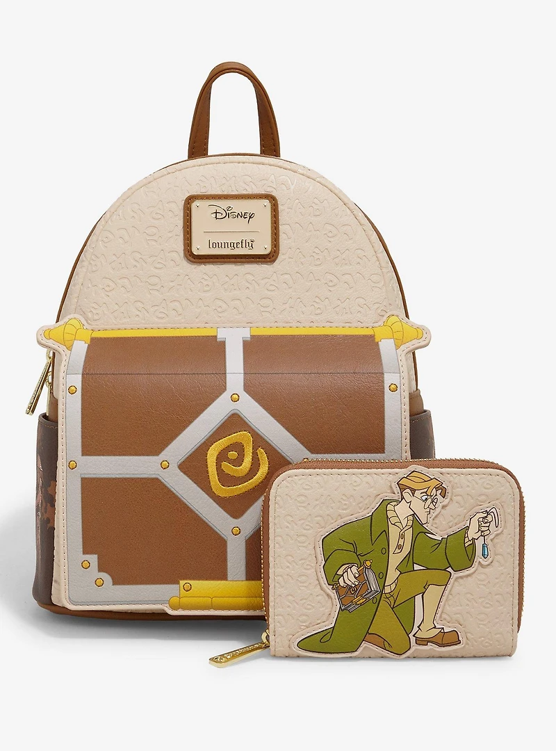 Loungefly Disney Atlantis: The Lost Empire Milo Small Zip Wallet - BoxLunch Exclusive