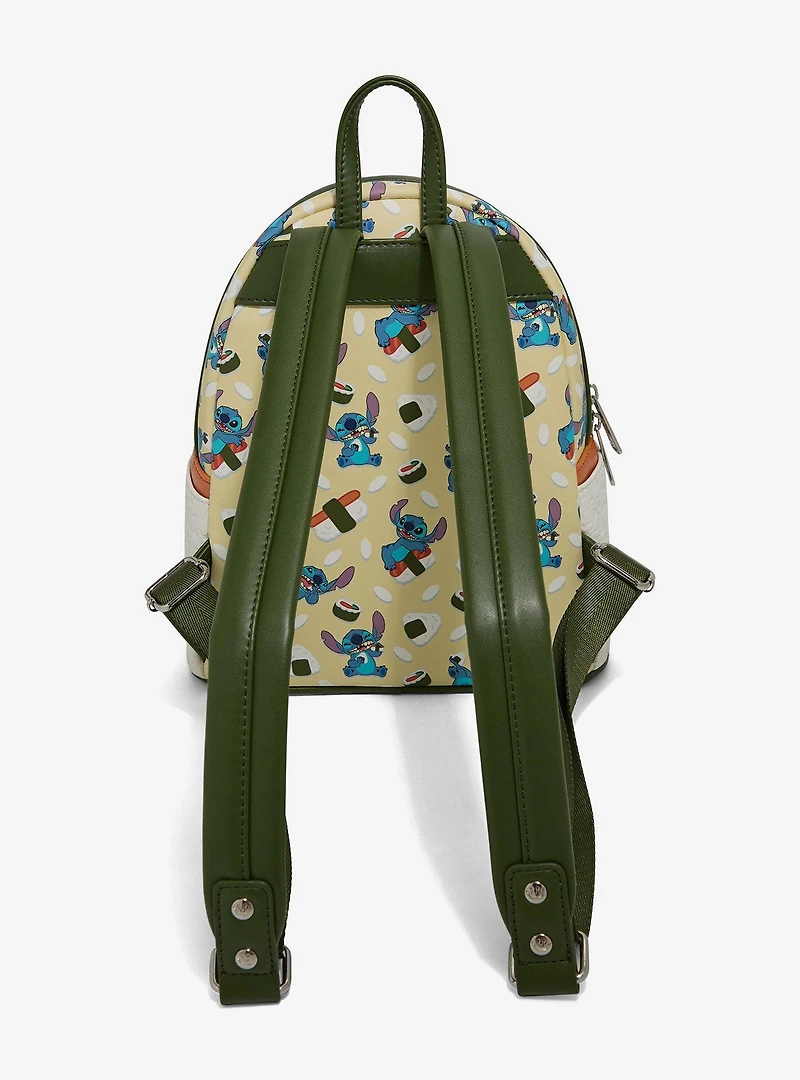 Loungefly Disney Lilo & Stitch Spam Musubi Stitch Mini Backpack - BoxLunch Exclusive