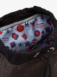 Loungefly Marvel Spider-Man Icons Patches Mini Backpack - BoxLunch Exclusive