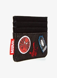Loungefly Marvel Spider-Man Icons Patches Card holder - BoxLunch Exclusive
