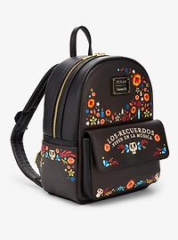 Loungefly Disney Pixar Coco Floral Mini Backpack (BoxLunch 10th Anniversary Edition) - BoxLunch Exclusive